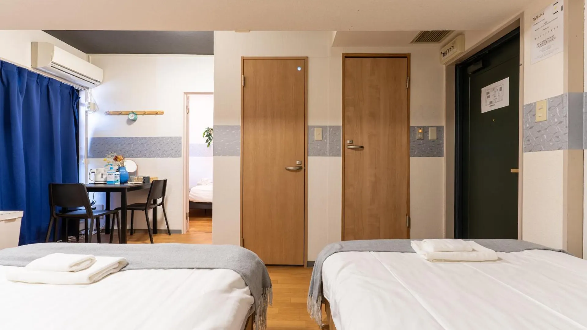 Lejlighedshotel 天满桥 Guest House #有电梯 #步行大阪城 #赏樱花必打卡点 #直达梅田 京都 #多浴室多厕所非常适合家庭客人入住 #免费wifi